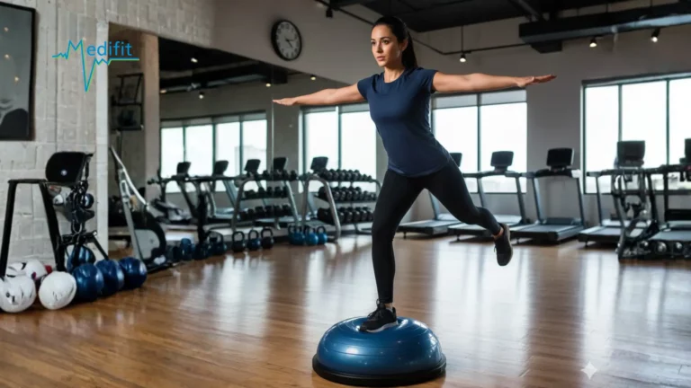 femme sur un ballon | MEDIFIT